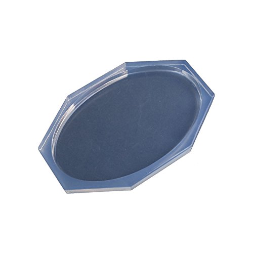 亀島商店 プレート レジンクラフト用 ソフトモールド プレートL 楕円 1個入 KAM-REJ-549