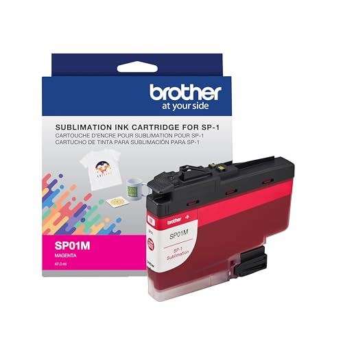 Tinta sublimación magenta Brother SP01MS para personalización textil