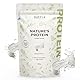 Nutri + Eiweißpulver Neutral ohne Süßstoff 500 g - 83% Eiweiß - Proteinpulver laktosefrei - als Shake oder zum Backen - Natures Protein Pulver