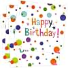 40 Servietten GeburtstagHappy Birthday ServiettenGeburtstagsdeko Geburtstag Servietten f r M dchen Junge Geburtstag Tischdeko Happy Birthday Deko33x33cm