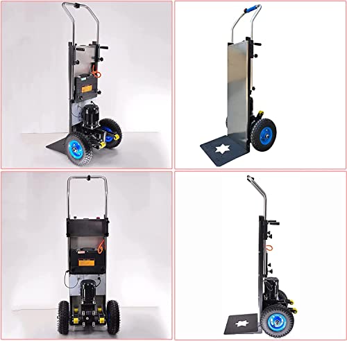 Carretilla eléctrica para escaleras 400kg capacidad miniatura 6