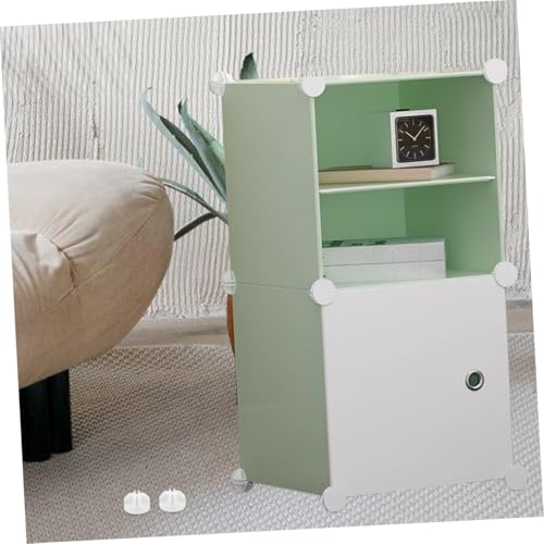 NUOBESTY 25St Kombi-Aufbewahrungsschrank-Schnalle Drahtgitter Cube Verbinder Drahtwürfelregal Aufbewahrungswürfel aus Drahtgitter Drahtwürfelverbinder Regalklammern aus Draht Abs Weiß