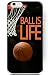 Iphone 6 6s Case, Sprawl [Non-slip] [Perfect-fit] Iphone 6s (4.7) Case SlimNew [Fit Series] [Thin Fit] Non Slip Surface with Excellent Grip Hard Case - Slim Case for Iphone 6s (4.7) (2015) -- Ball Is Life