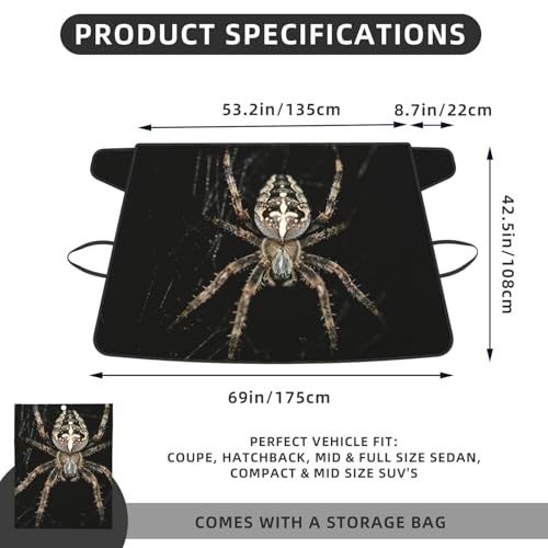 Cubiertas protectoras de hielo para coche ideales para noches de helada en invierno 5