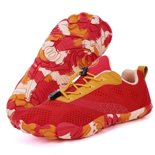 Image of Hike Barefoot Shoes, Pro Barefoot Shoes Women Men, Athletic Hiking Minimalist Water Shoe Breathable Quick Dry Zero Drop Trail Running Shoe with Non-Slip Sole & Wide Toe Box