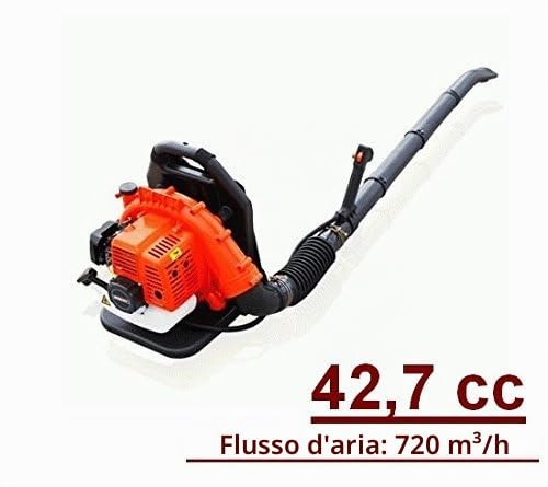 Soffiatore a scoppio 42,7cc a spalla/zaino GrecoShop (Cod. 4162)