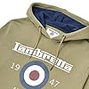 Lambretta Mens Target Pullover Hooded Sweatshirt Hoodie - Khaki - 3XL #2