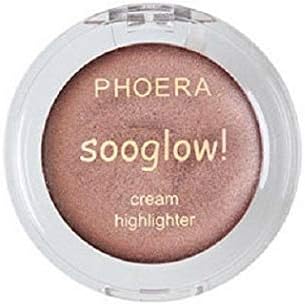 PHOERA SooGlow Cream Highlighter Long Lasting Waterproof Shimmer Blushers For Cheeks Make Up, Face Foundation Powder Contour Palette Skin Brightening Makeup aquapurity 102 COPPER, One Size