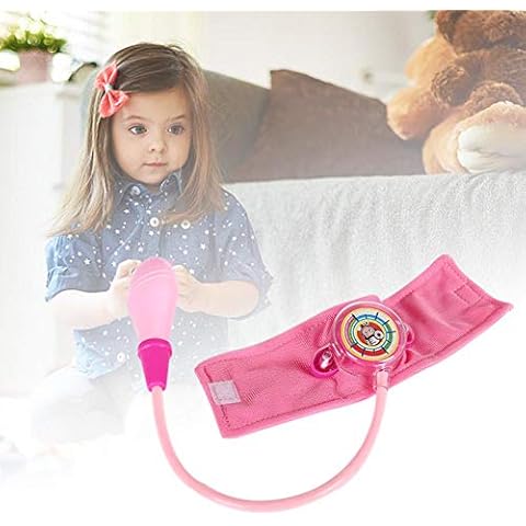 gb Children's Simulation Family Doctor Toy Play House Nurse Doll Blood Pressure Playset Cover