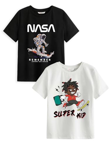 Image of Dagcros Half Sleeve Round Neck Cotton Tshirt for Boys