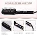 ELLA BELLA® Hair Straightening Brush • Heated Straightener Brush Comb • Straightens in 1 Pass • Ionic Technology for Healthier Hair • Suitable for All Types