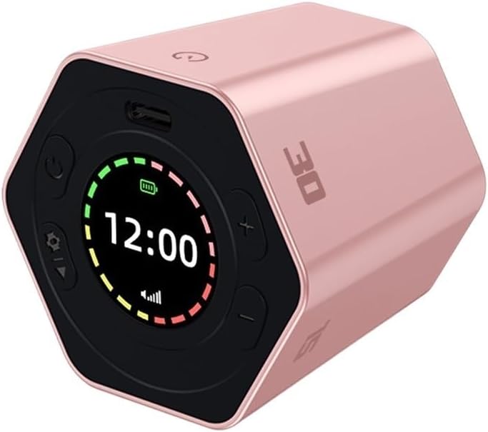Self Regulating Rotating Timer Magnetic Suction LED Silent Timer Kitchen Countdown Beauty Sports Learning Reminder