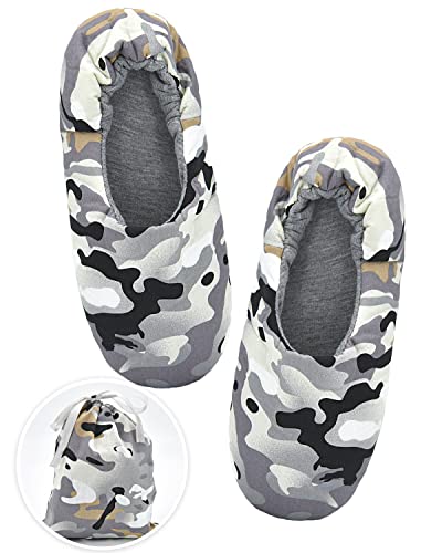 Image of Panda Bros Women's Ballerina House Slippers,Anti-Skid Comfy Warm Ballet Style Slippers