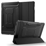 Spigen Rugged Armor Pro Case Compatible with Samsung Galaxy Tab S10 Lite (2025) and Samsung Galaxy Tab S9 FE (2023) - Black