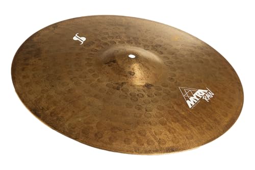 Stagg MYR-CR19RW US l Myra Series 19 Inch Raw Rock Crash Cymbal l B20 Bronze Alloy