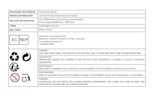 ＡＷＨＡＯ 2 peças portas de cachorro Substituição FLHA de SUBSTITUIÇÃO PETO de PET PET SUPLETAS EXTREMAS