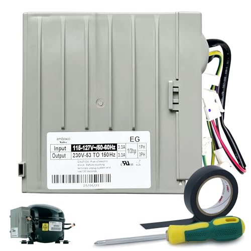 Upgraded Refrigerator Inverter Control Board VCC3 1156 M4 F