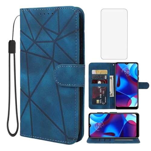 Coque portefeuille Moto G Pure 2021 étui cuir avec porte-cartes pour vos sorties