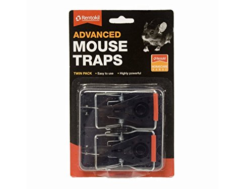 2 X Rentokil Advanced Mouse Trap Twin Pack