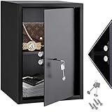 ✔ STARKE VERANKERUNG: Vorgebohrte Löcher zur Befestigung an Wand oder Boden. Montagematerial im Lieferumfang enthalten.