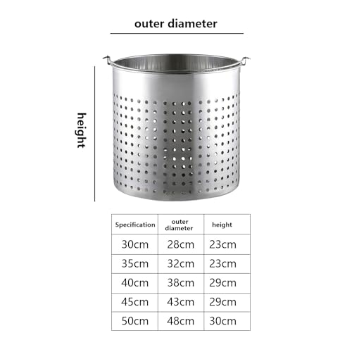 Cesta de vapor y tamiz de acero inoxidable ideal para recetas saludables 6