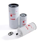 LOJYU 3-Piece Filter Kit for Cummins 3959612 4934879 5520789 for Cummins L9 8.9L ISC 8.3L for