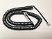 The VoIP Lounge 12 Foot Handset Receiver Curly Cord for Avaya IX J100 Series IP Phone J129 J139 J169 J179 Gray