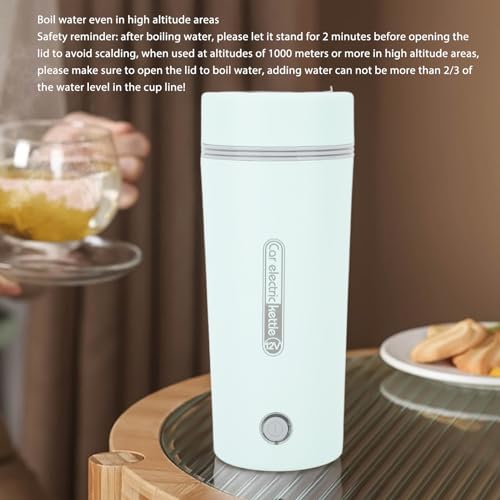 Hervidor eléctrico portátil 350ml 24V de rápido calentamiento miniatura 4