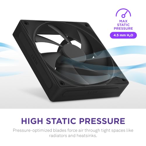 Image of F140P - 140mm Static Pressure Fans - Single - Black