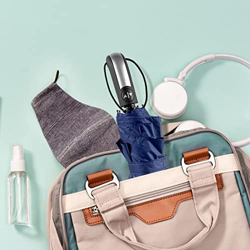 Ombrello Tascabile Automatico 8 Stecche - Antivento, Impermeabile, Pieghevole, Leggero - Foto 8