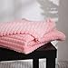 Puncuntex Light Pink Flannel Fleece Throw Blanket 50