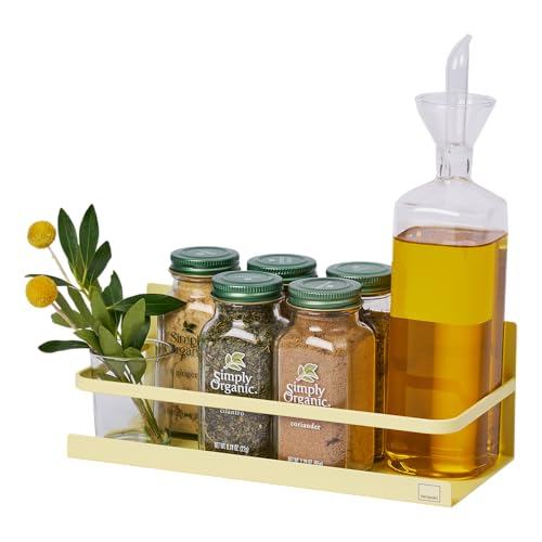 Yamazaki Home Plate Magnetic Spice Storage Rack Organizer For Fridge
