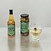 Lara's Premium Olive Juice Dirty Martini Cocktail Mix, Small Batch – Pack of 4 with a jigger - Vodka, Vermouth, Gin Mixer