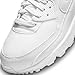 Nike NIKE Damen WMNS AIR MAX 90 Sneaker, White/White-White, 41 EU