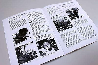 Operators Parts Manual Set for Ford 1100 Tractor Owner Catalog