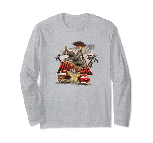 T-shirt Cars Disney Pixar col rond et manches longues pour garçon
