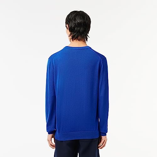 Lacoste Men's Core Collection Regular Fit V-Neck Long Sleeve Classic Sweater3