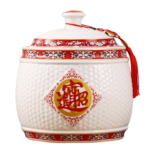 Dispensador de granos y tarro sellado para organización de cocina