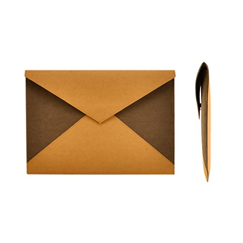 Unik Case Brown Paper Fiber Universal Sleeve Case Bag for All 13" 13-Inch