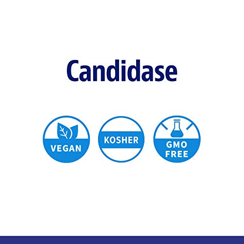 Enzymedica, Candidase, 42 Capsules, Enzyme Supplement To Support A Healthy Balance Of Intestinal Flora, Vegan, 21 Servings (Ffp) #TOP6