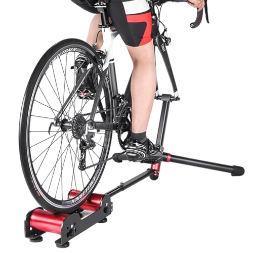 Soporte para Entrenador de Bicicleta, Rodillos para Bicicletas Plegables para El Hogar Entrenadores para Bicicletas de 16' a 29'