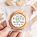 120 x Treat for You to Say Thank You for All You Do Sticker Round Circle Appreciate You Gift Label Sticker Employee Appreciation Staff Corporate Teacher Favor Tag 1.6 inch