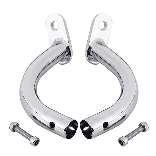 Soporte para Guardabarros de Alforjas Compatible con Harley Davidson Touring Electra Glide FLHT 1997-2008 Cromado miniatura 5