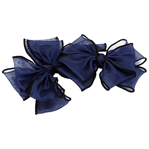 SEWACC Schmuckzubehör 2 Stück Schleife Schuhe Dekoration Schuhschmuck Clips Abnehmbare Organza Schuh Kleidung Applikation Dekoration Zubehör Für Frauen Schuhzubehör