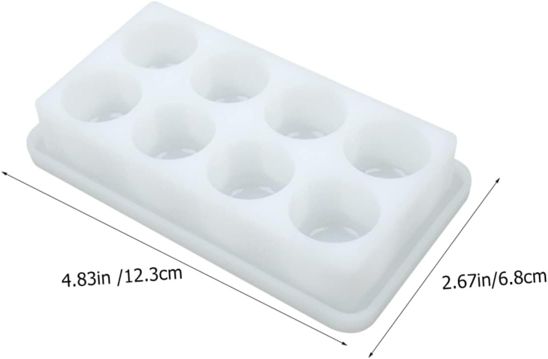Silicone Mixing Box for Epoxy Resin Crafts 1-Piece DIY Palette Tool Lid UV-Resistant and Sturdy Resin Mixing Cup for Art Supplies and Craft Projects