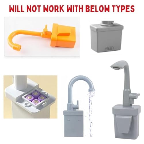 Liberty Imports WY377-1 Kids Toy Kitchen Sink Faucet Replacement Accessories thumb #3