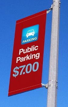 Signworld 24" Street Light Pole Banner Bracket Hardware