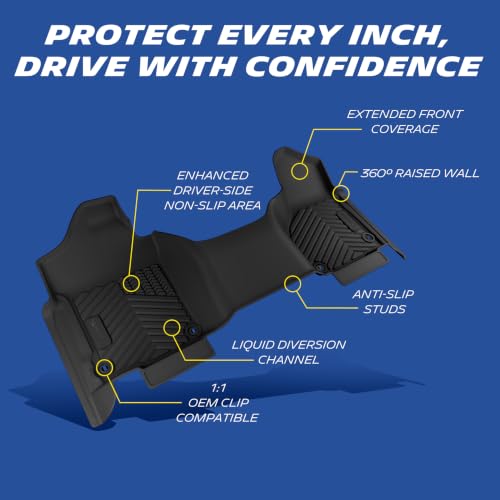 Image of Michelin Vehicle Mats for 2013-2018 Ram 1500 Quad Cab Bench Seat