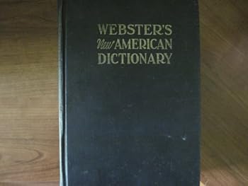 Hardcover Webster's New American Dictionary Book