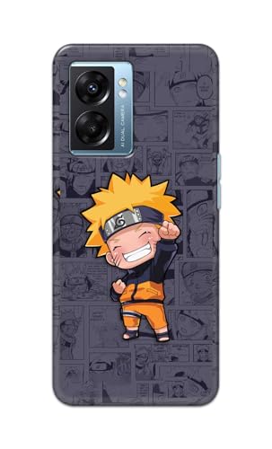 Image of PRINTFIDAA Printed Hard Back Cover Case for Oppo A57 5G | Oppo A77 5G | Oppo K10 5G | Realme Narzo 50 5G Back Cover (Famous Anime Cartoon Character) -112